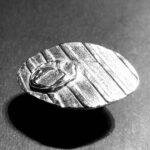 R016 ring zilver 3 ovalen lijnmotief